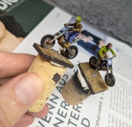 Finally Matt Varnish with Airbrush