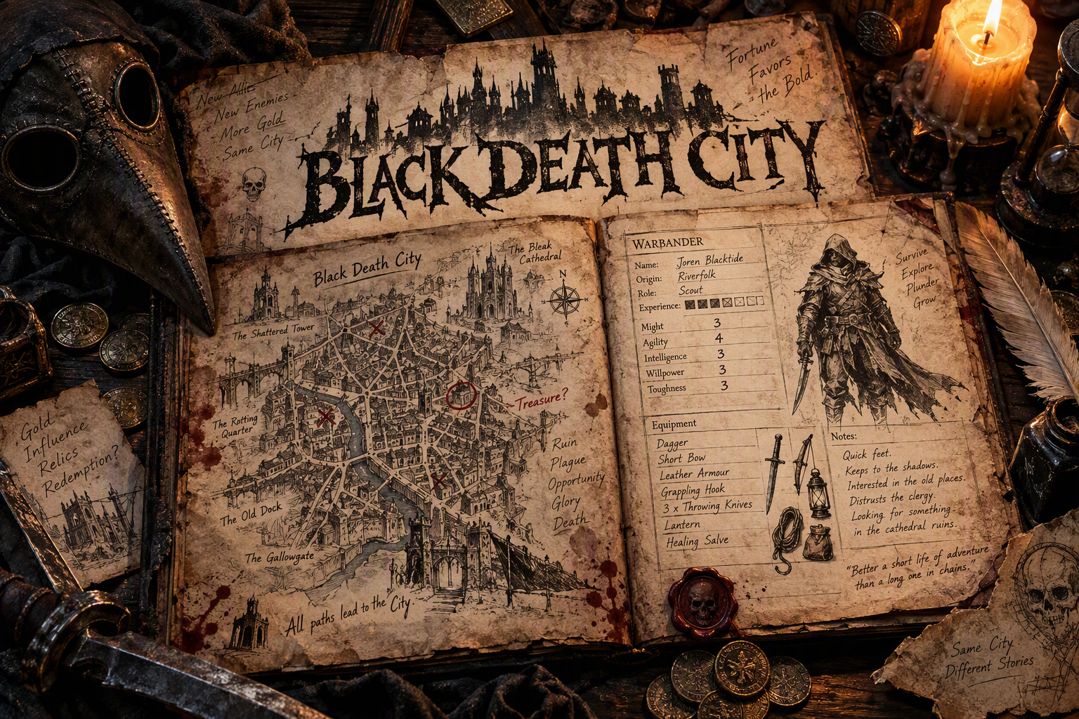 Black Death City: Der vielleicht spannendste Mordheim-Erbe der letzten Jahre